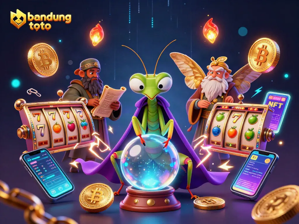 Engage with bandung toto's vibrant slots as mystical characters tell fortunes in a magical casino.